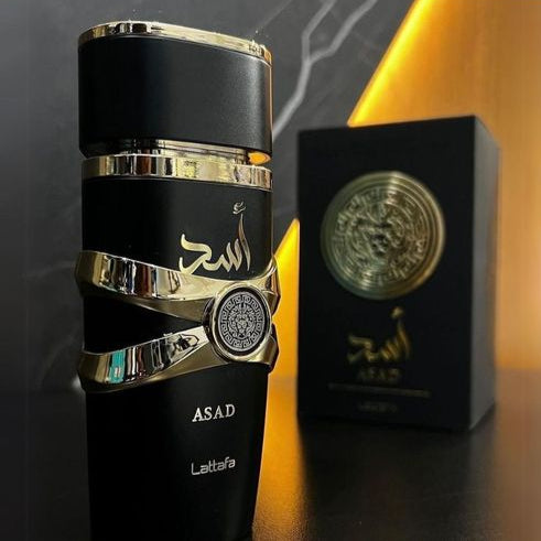 Asad Black de Lattafa – Eau de Parfum 100 ml